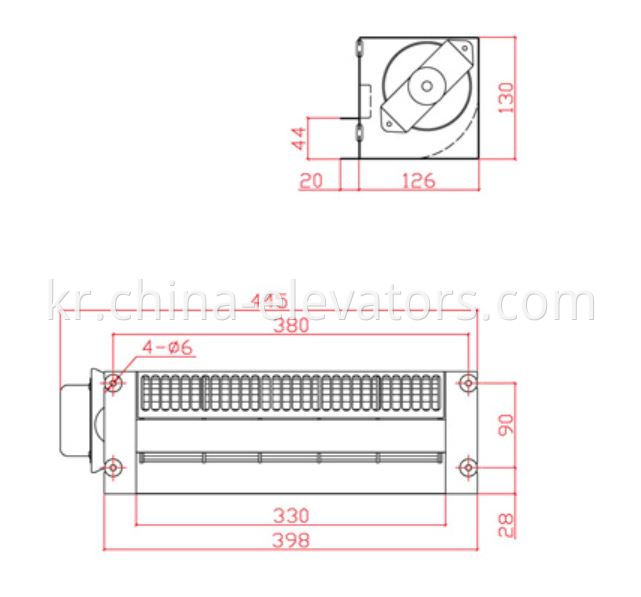 Elevator Ventilator Fan